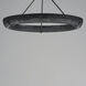 Geist LED 35.5 inch Black Ring Pendant Ceiling Light