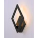 Alumilux Rhombus LED 14.25 inch Bronze Outdoor Wall Sconce