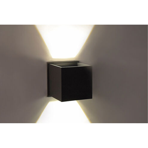 Alumilux Cube LED 4.5 inch Bronze Wall Sconce Wall Light