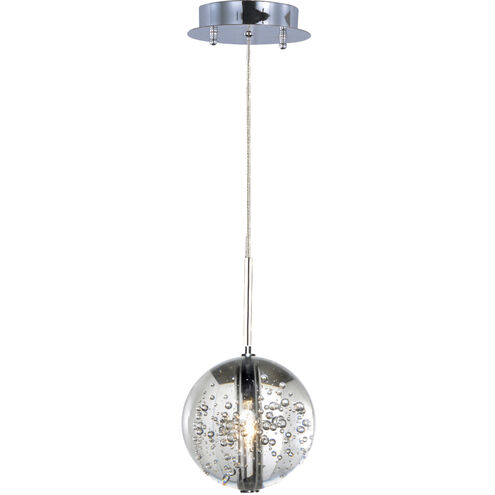 Orb 1 Light 4.5 inch Polished Chrome Single Pendant Ceiling Light