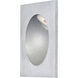 Alumilux Step Light LED 3.25 inch Satin Aluminum Outdoor Wall Mount