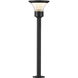 Alumilux Bollard 12 12.00 watt Black Outdoor Pathway Light