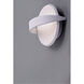 Alumilux Arc LED 7.5 inch White Outdoor Wall Mount