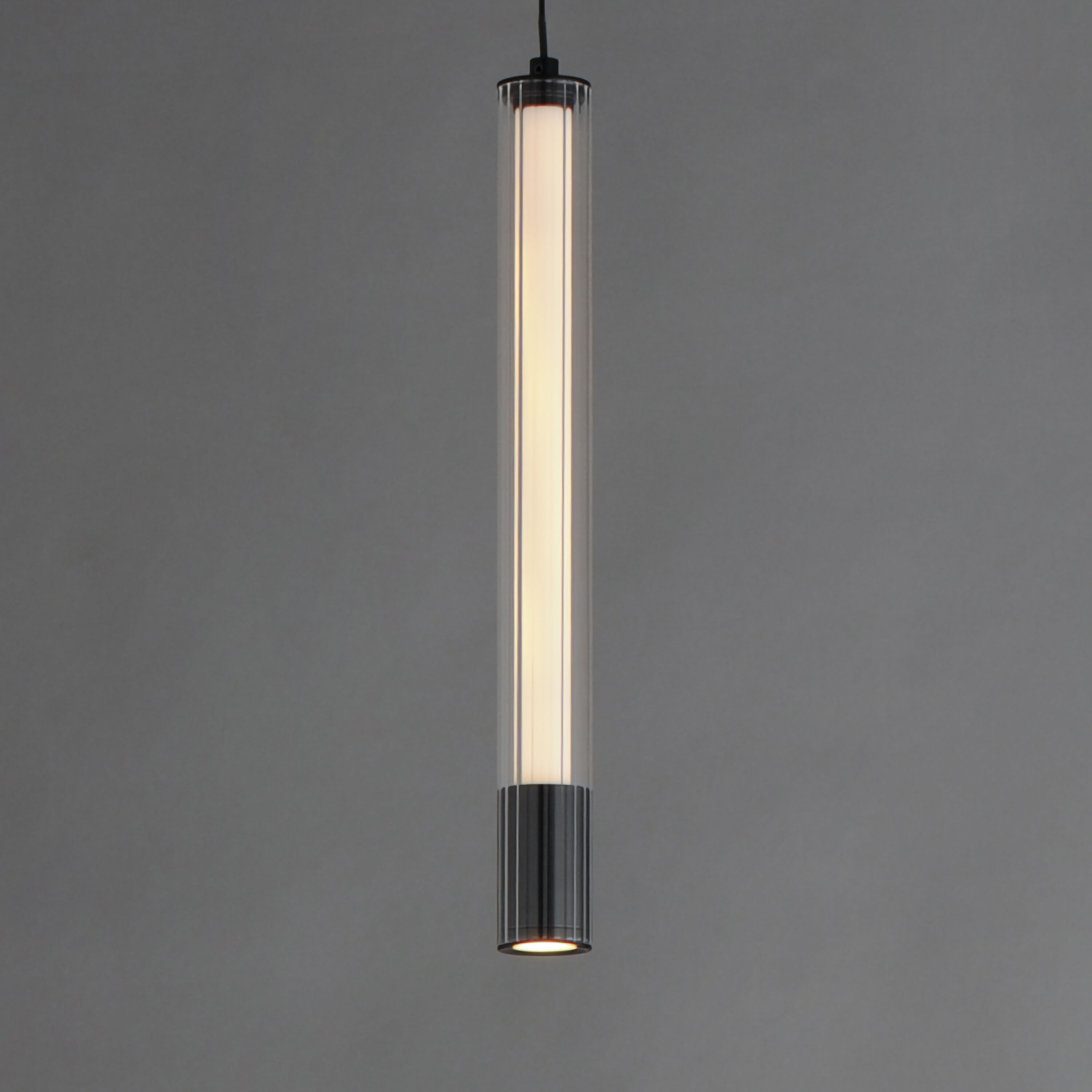 Cortex LED 1.5 inch Black Single Pendant Ceiling Light