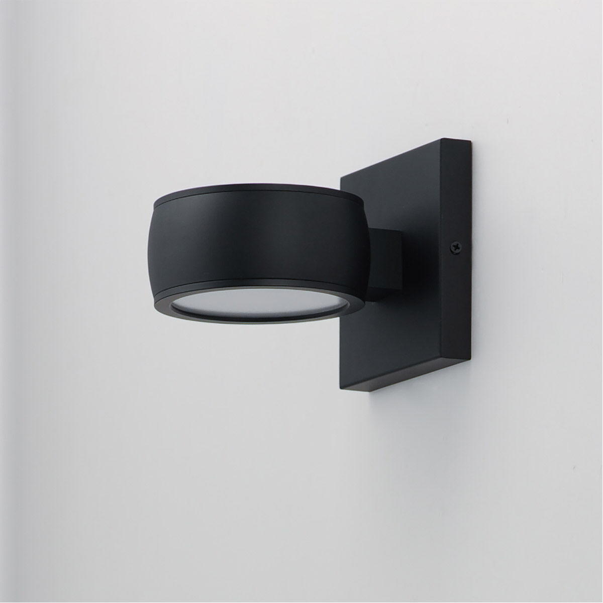Modular LED 5 inch Black Outdoor Wall Sconce