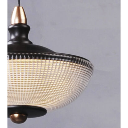 Bella LED 26.5 inch Bronze and Gold Linear Pendant Ceiling Light