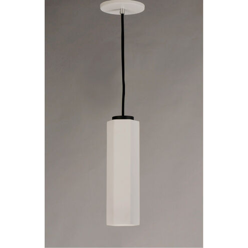 Allen LED 3.25 inch White and Black Single Pendant Ceiling Light