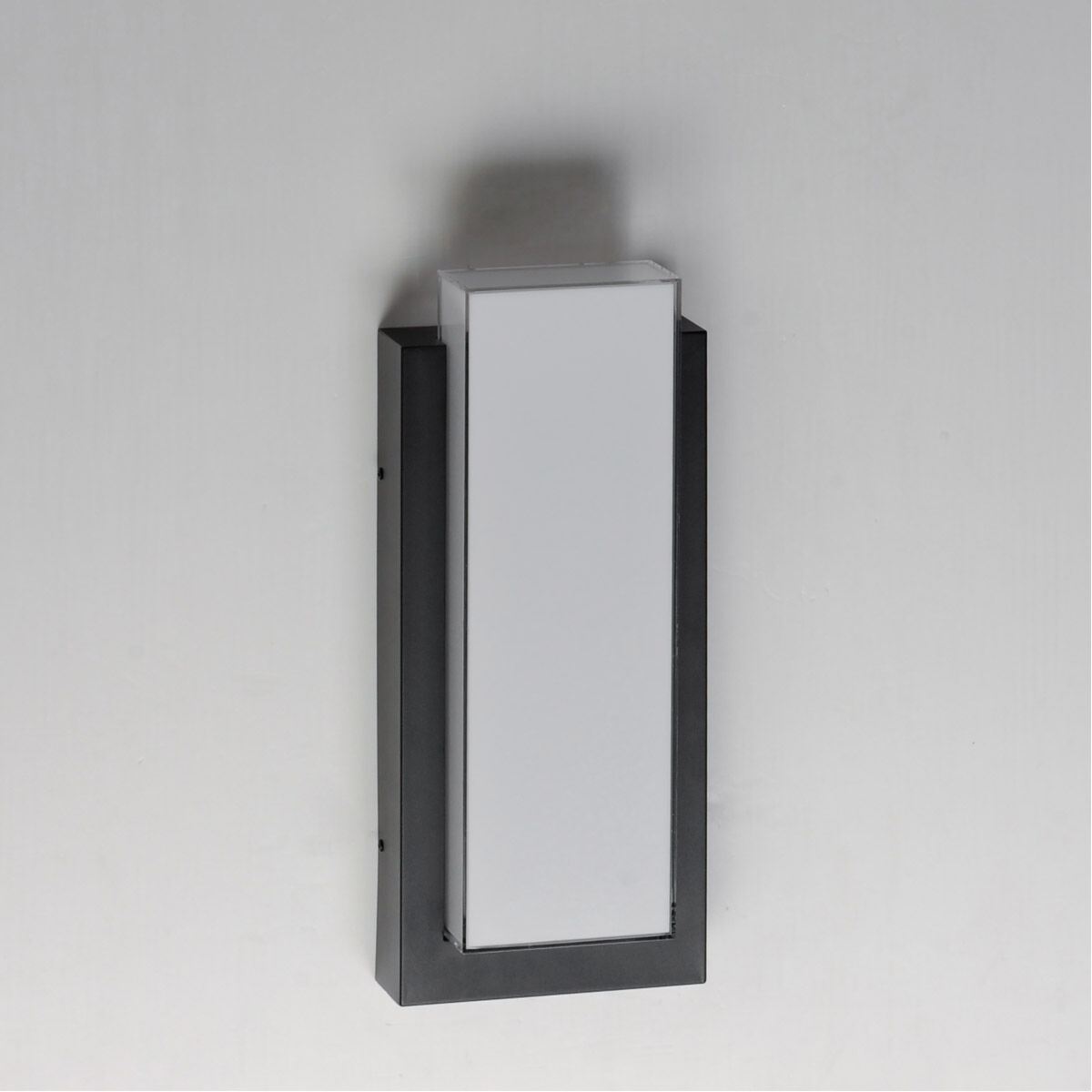 Tower LED 18 inch Black Outdoor Wall Sconce