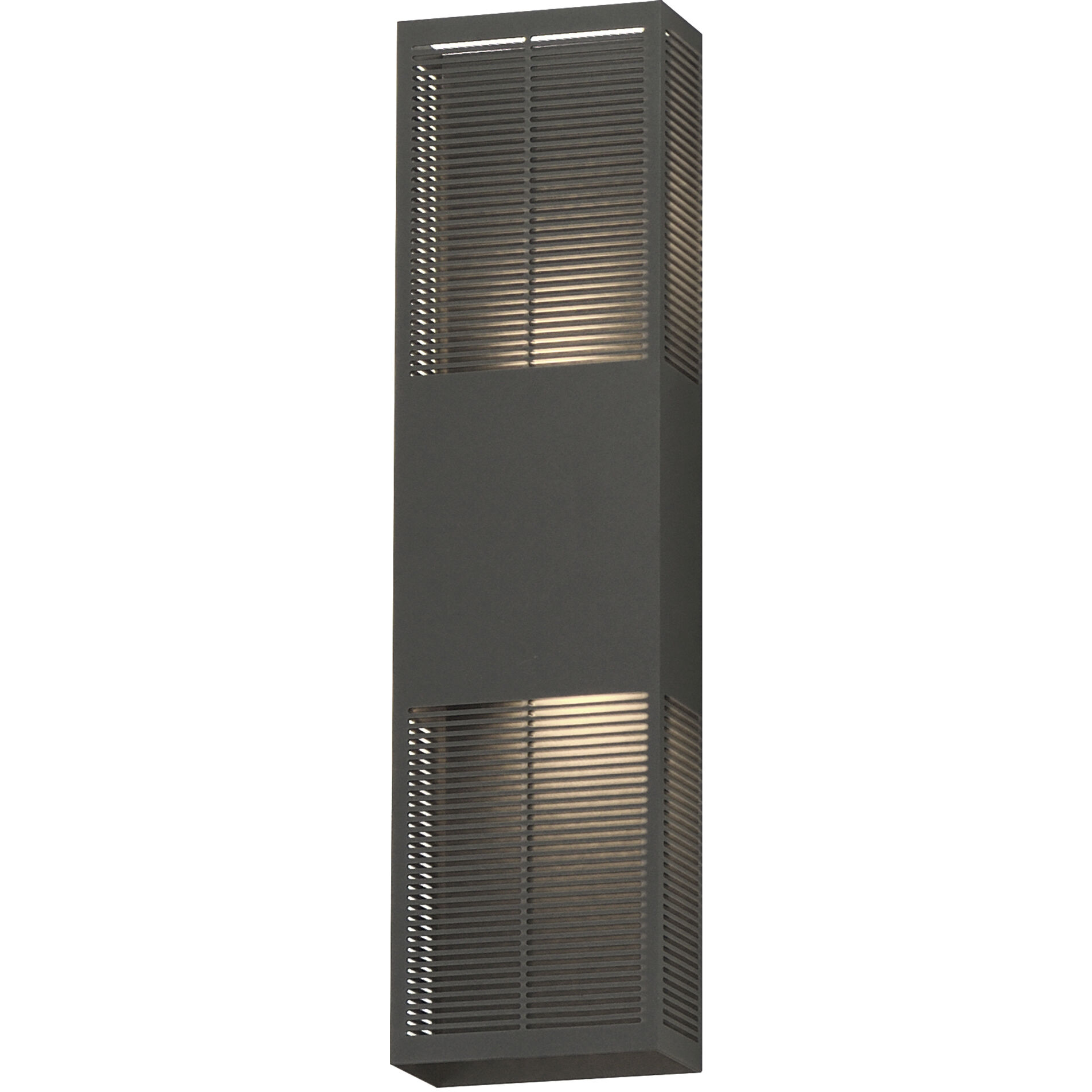 Grate LED 24 inch Architectural Bronze Outdoor Wall Mount