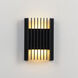 Rampart LED 5.5 inch Black Outdoor Wall Mount