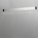 iBar LED 1 inch Brushed Aluminum Pendant Ceiling Light in Brushed Black
