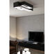 Collage LED 5.75 inch Black Flush Mount Ceiling Light