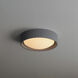 Souffle LED 10.5 inch Gray Flush Mount Ceiling Light