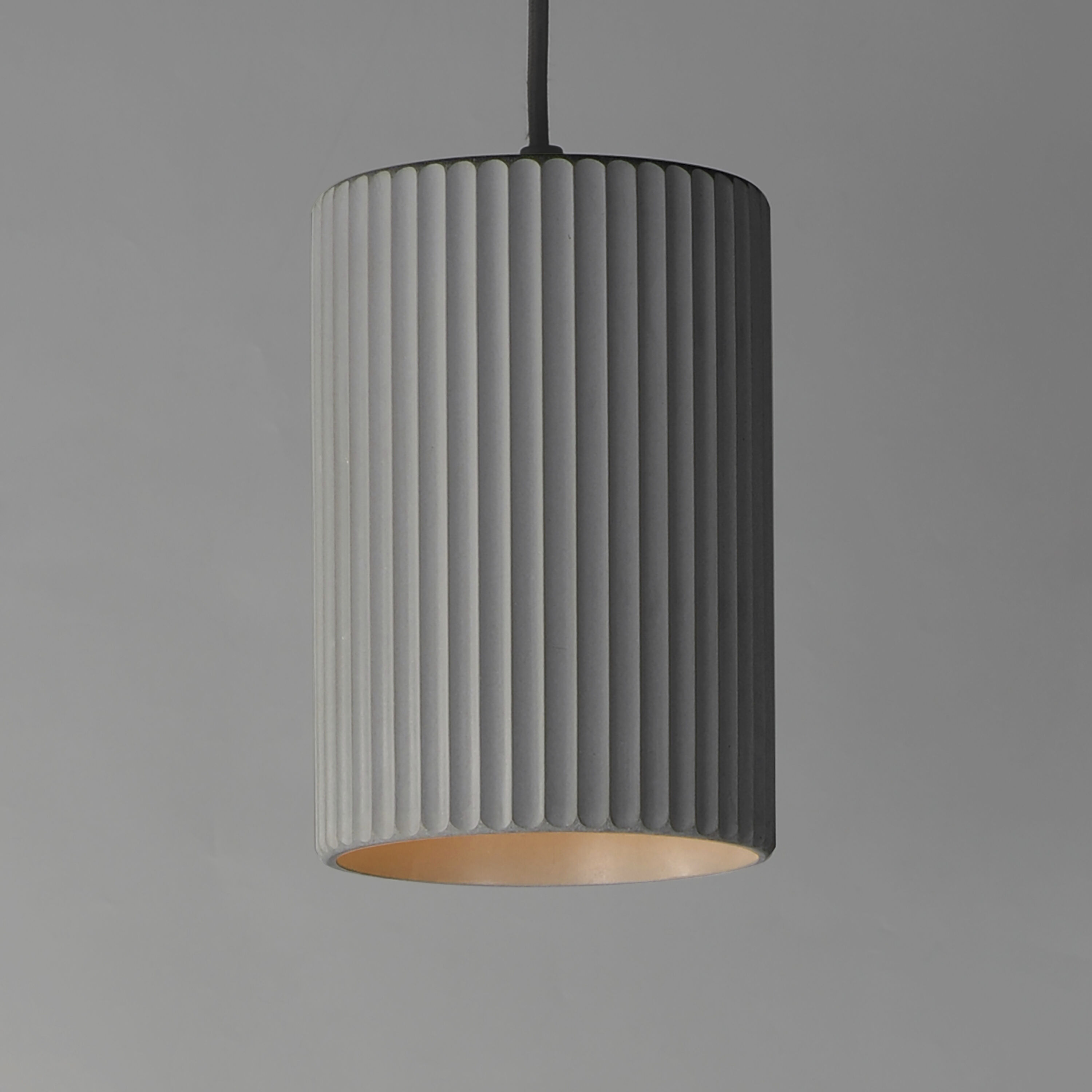 Souffle LED 5.75 inch Gray Single Pendant Ceiling Light
