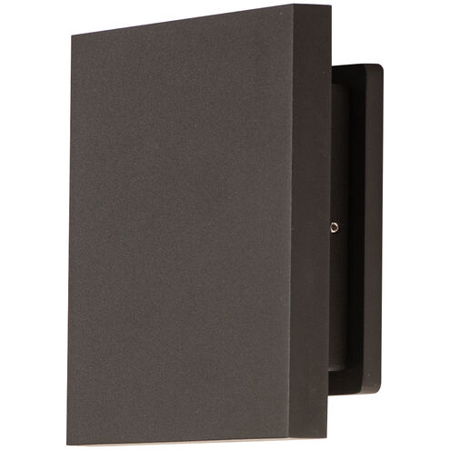 Alumilux Tau LED 6 inch Black Outdoor Wall Sconce