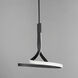 Serpentine LED 13 inch Black Single Pendant Ceiling Light