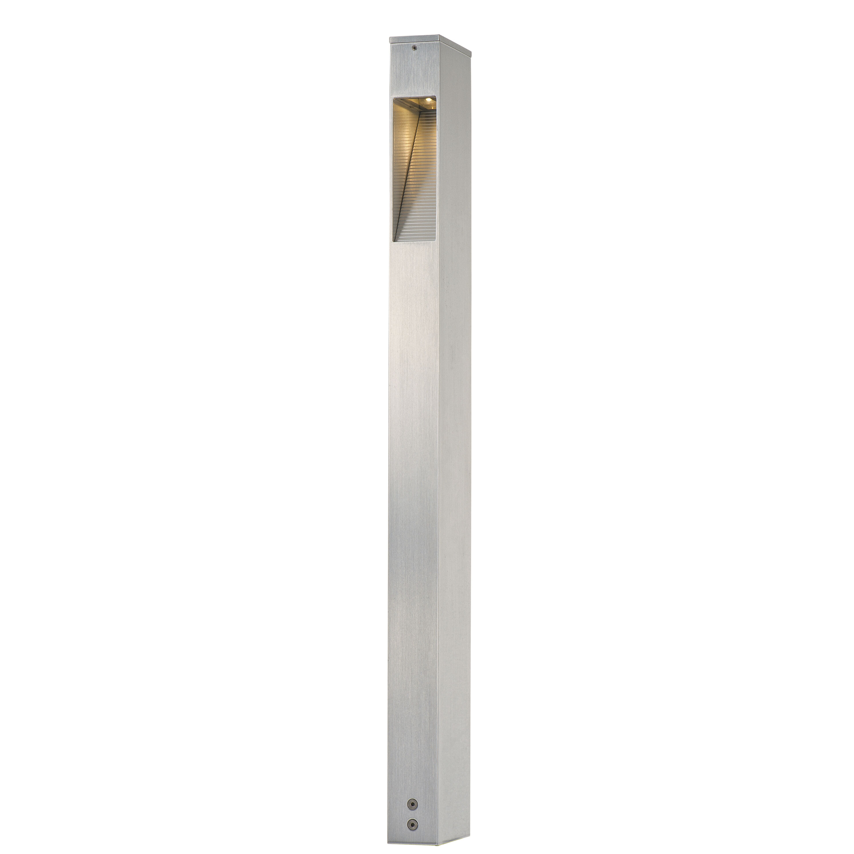 Alumilux Pathway 12 3 watt Satin Aluminum Outdoor Pathway Light