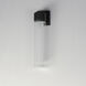 Dram LED 14.75 inch Black Outdoor Wall Mount
