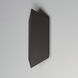 Fractal LED 14 inch Architectural Bronze Outdoor Wall Mount