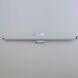 Soprano LED 30 inch Polished Chrome Bath Vanity Light Wall Light