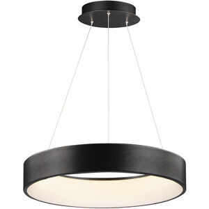 iQ WiZ LED 23.5 inch Brushed Black Suspension Pendant Ceiling Light