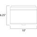 Elements 2 Light 10 inch Oil Rubbed Bronze Flush Mount Ceiling Light in White Weave