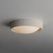 Souffle LED 13.75 inch Chaulk White Flush Mount Ceiling Light
