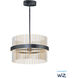 Chimes 2 Light 23.75 inch Pendant