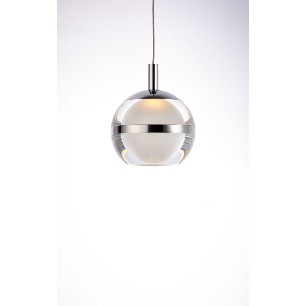 Swank LED 15 inch Polished Chrome Multi-Light Pendant Ceiling Light