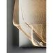 Rinkle LED 9.25 inch Polished Chrome Wall Sconce Wall Light
