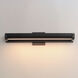 Braque LED 24 inch Black Wall Sconce Wall Light