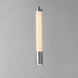 Cortex LED 1.5 inch Polished Chrome Single Pendant Ceiling Light