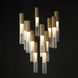 Reeds LED 20.75 inch Gold Multi-Light Pendant Ceiling Light