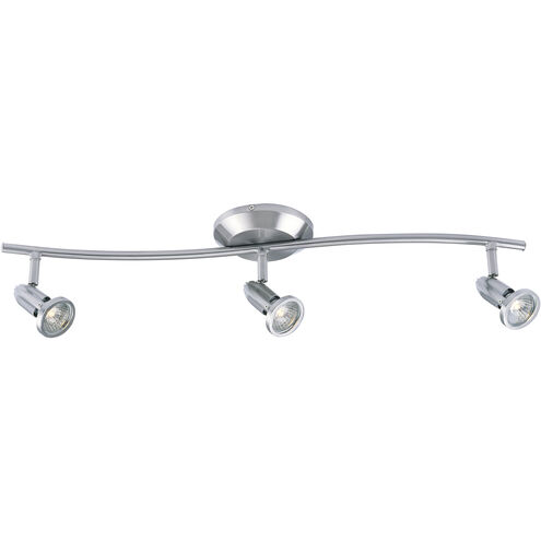 Agron 3 Light 27 inch Satin Nickel Flush Mount Ceiling Light