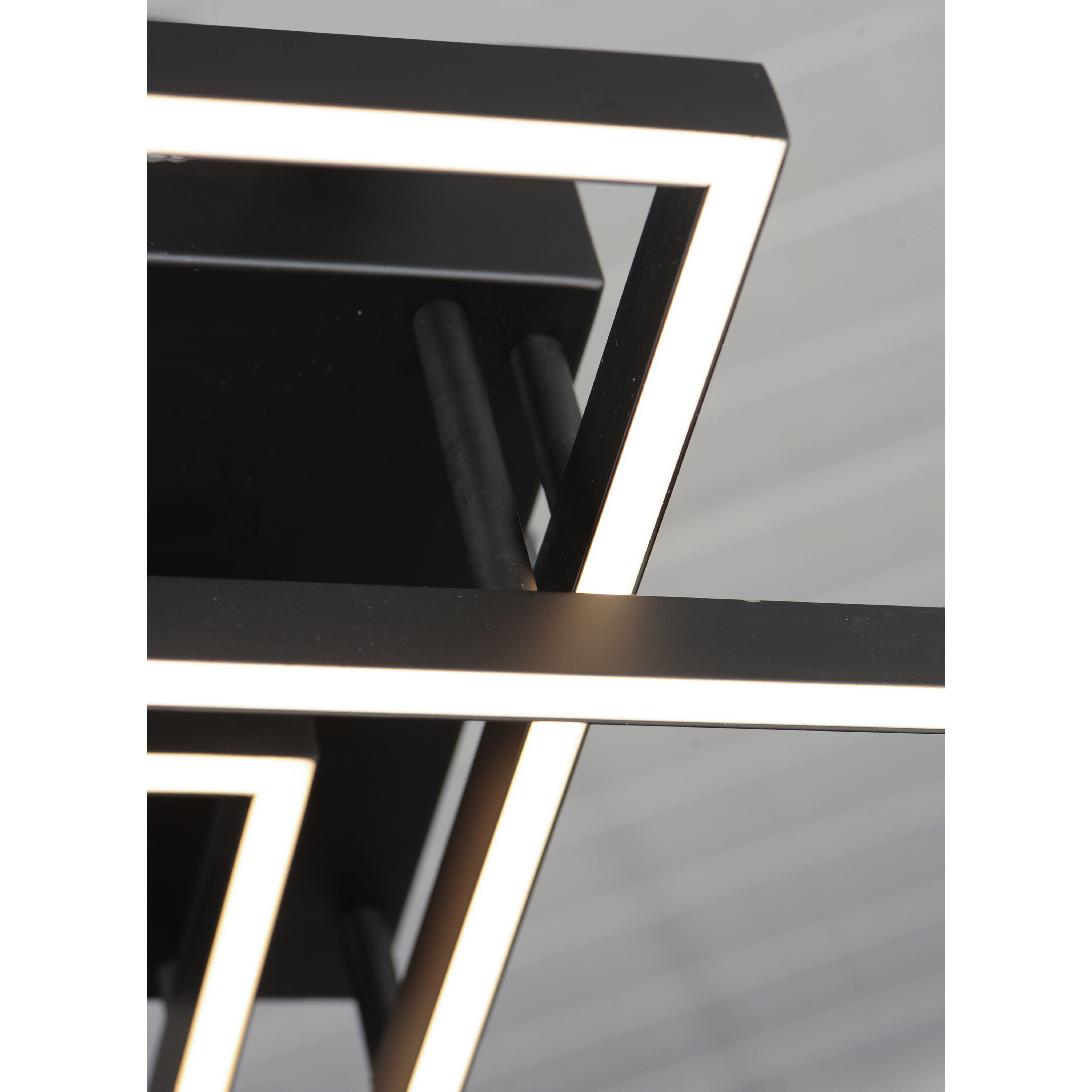 Traverse LED LED 48 inch Black Flush Mount Ceiling Light