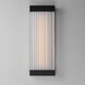 Acropolis LED 22 inch Black Outdoor Wall Mount