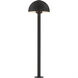 Alumilux Bollard 12 7.00 watt Black Outdoor Pathway Light