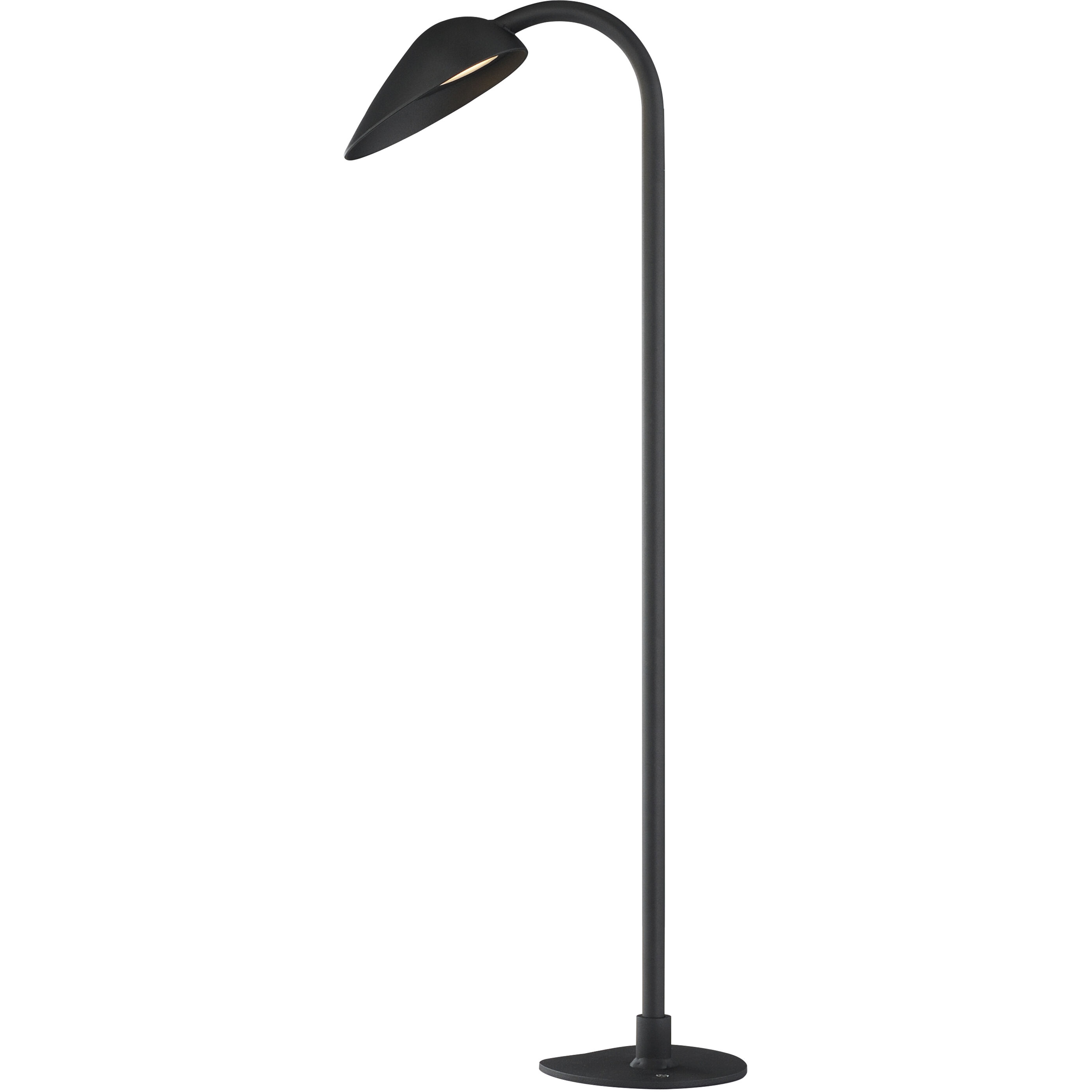 Marsh 12 5 watt Black Outdoor Pathway Light