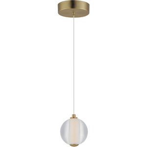 Rhythm LED 4.25 inch Gold Single Pendant Ceiling Light