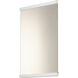 Luminance 38.75 X 30 inch Polished Chrome LED Mirror