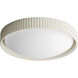 Souffle LED 18 inch Chaulk White Flush Mount Ceiling Light