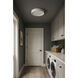 Souffle LED 18 inch Chaulk White Flush Mount Ceiling Light