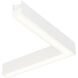 Continuum 1 Light 24 White Track Light Ceiling Light