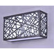 Inca LED LED 6.5 inch Bronze Outdoor Wall Sconce