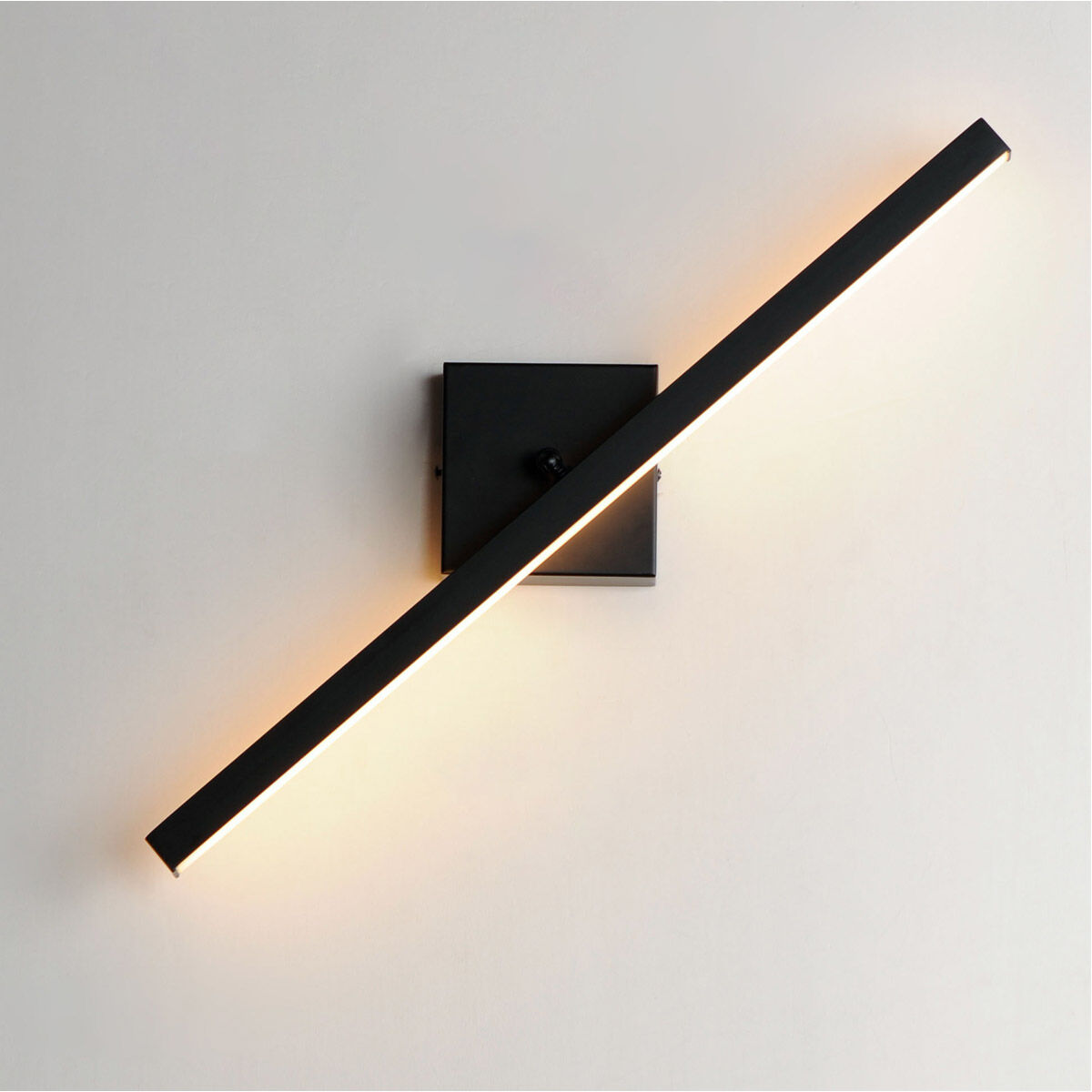 Hover LED 4.25 inch Black Wall Sconce Wall Light