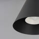 Pitch LED 13.75 inch Black Single Pendant Ceiling Light