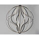Aura LED 24 inch Black Single Pendant Ceiling Light