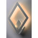 Alumilux Rhombus LED 19.25 inch White Outdoor Wall Mount