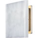 Alumilux Tau LED 6 inch Satin Aluminum Outdoor Wall Mount