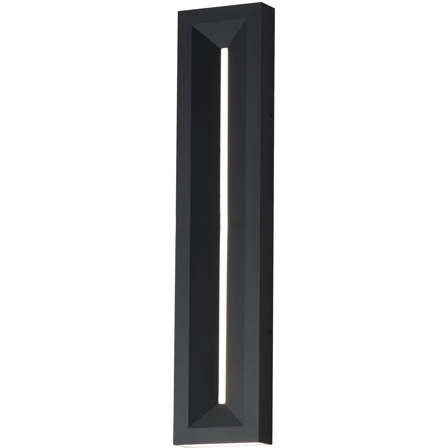 Fosso LED 23.5 inch Black Outdoor Wall Mount
